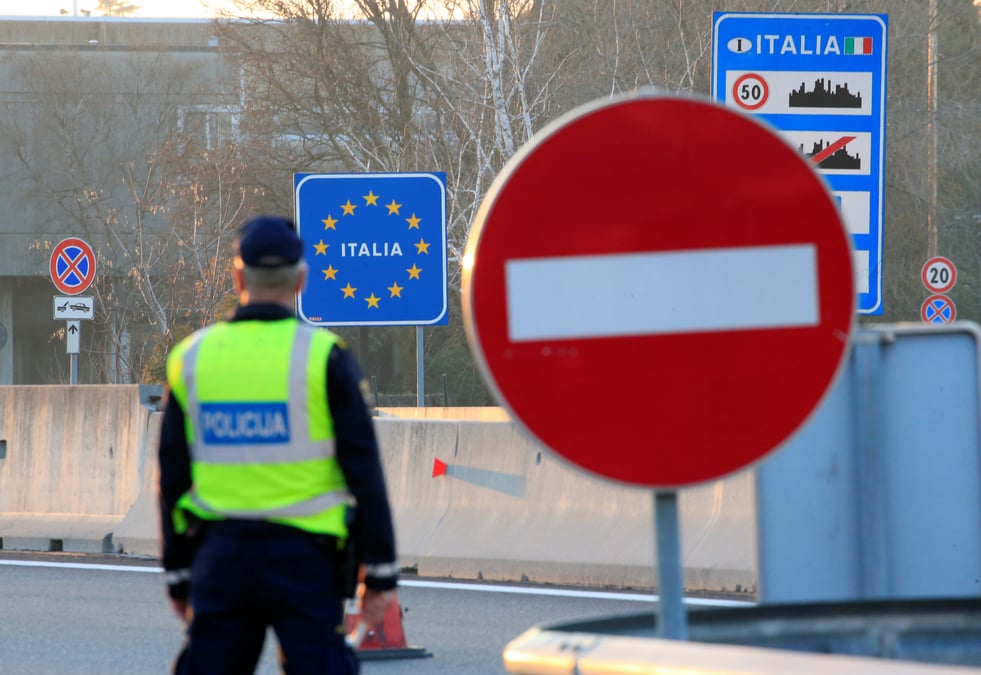L'italie rouvrira ses frontieres le 3 juin