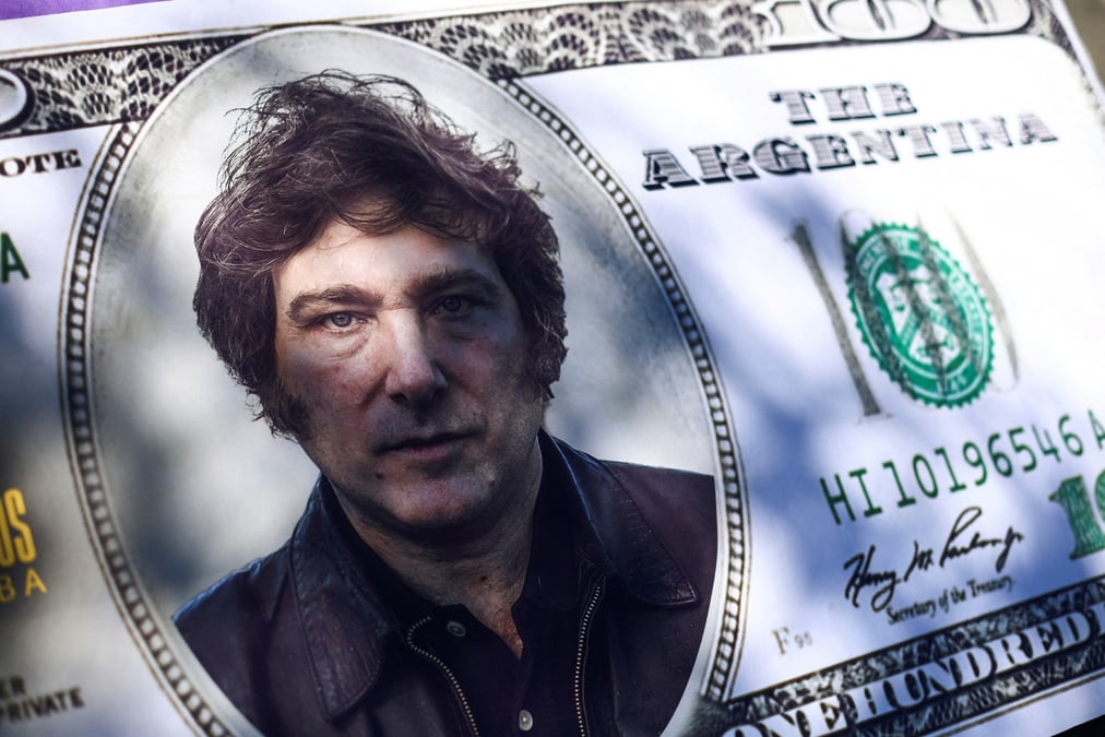 La dollarisation de l'Argentine se trouvait à l'origine dans le programme du candidat Javier Milei élu président.