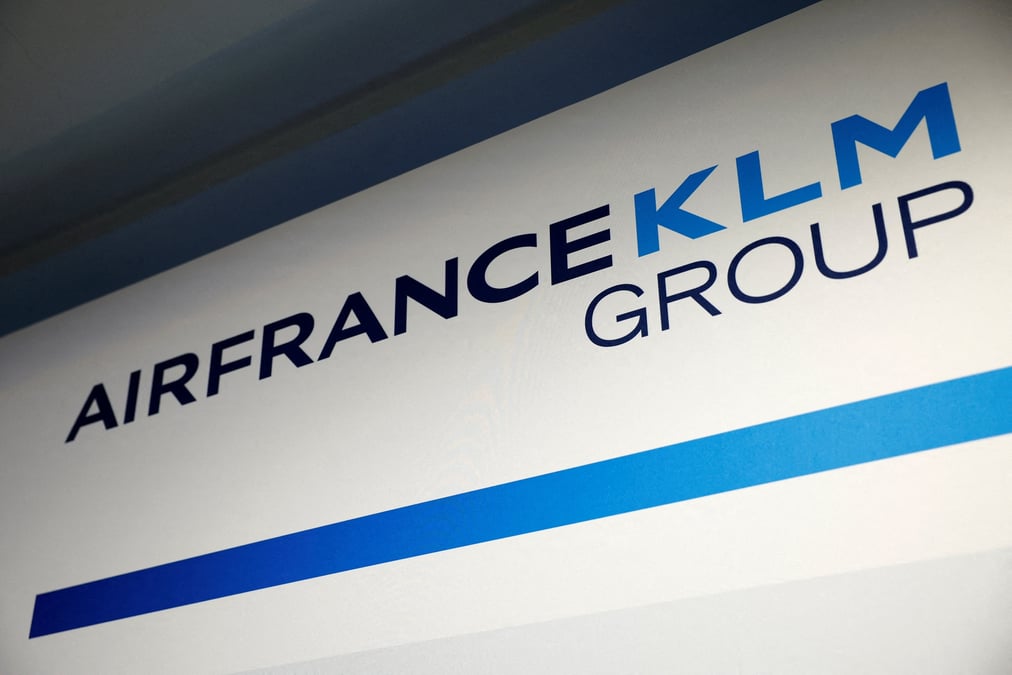 Le logo du groupe air france-klm