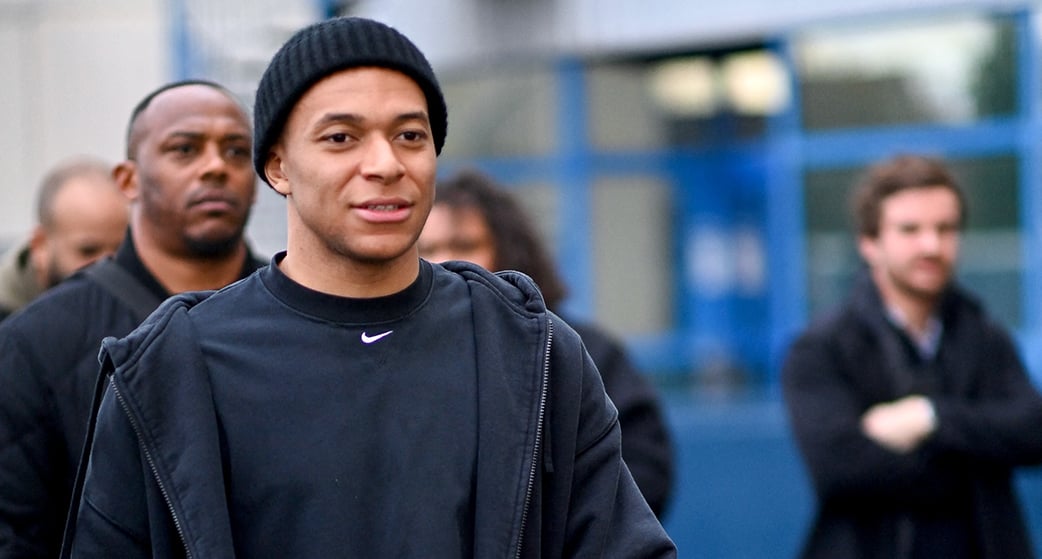 Première de Mbappé, au Stade Malherbe, le 20 février, à Caen.