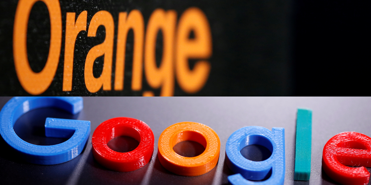 Collage photos Orange Google