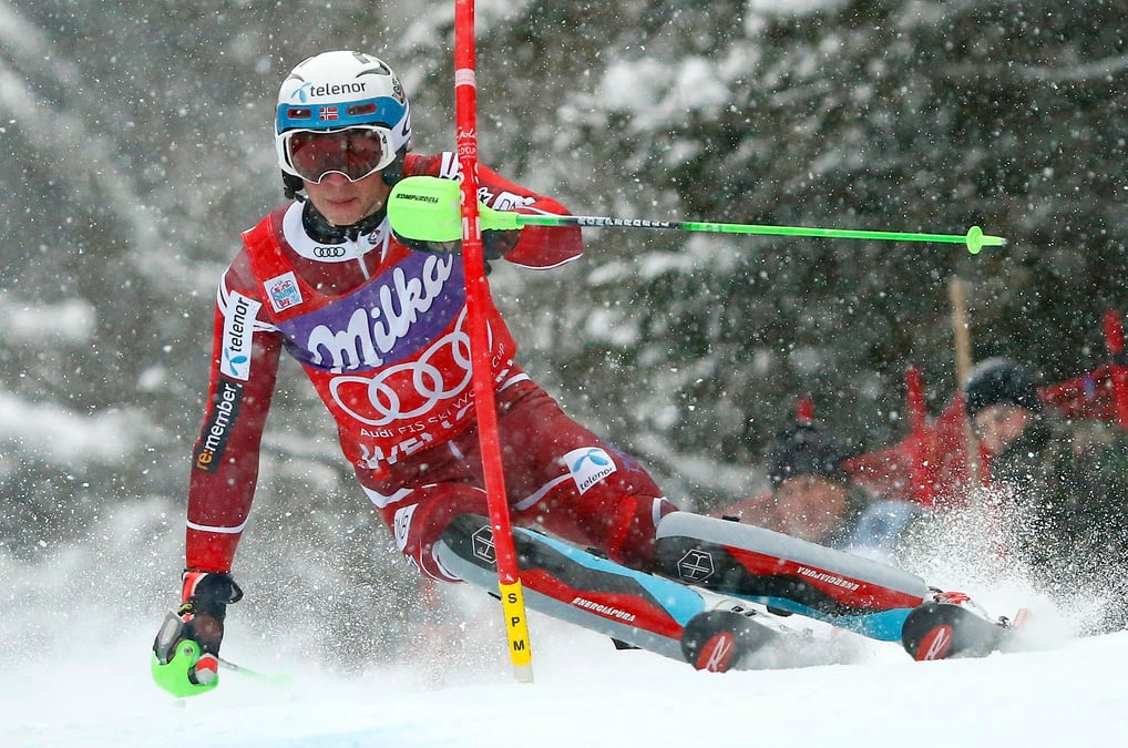 Nouvelle victoire pour kristoffersen sur le slalom de wengen