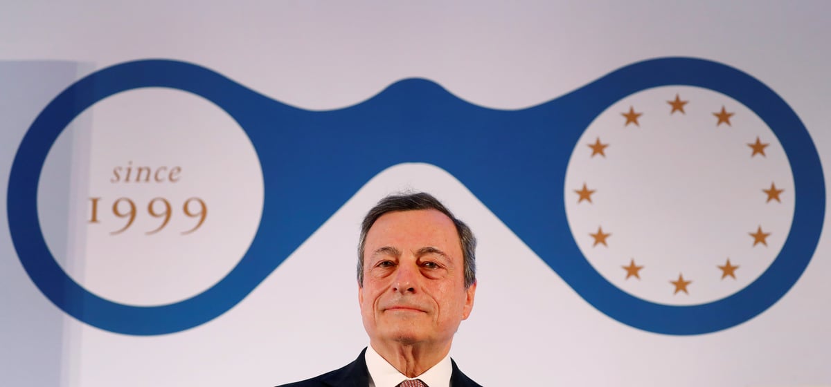 La bce peut repousser encore la hausse des taux si besoin, dit draghi