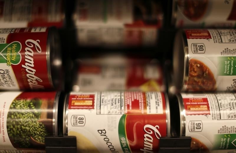 Campbell soup, valeur a suivre a wall street