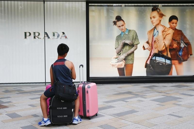 Prada a vu son benefice net chuter de 23% au 1er semestre