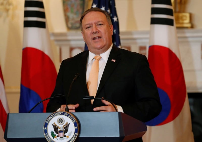 Mike pompeo promet la prosperite a pyongyang s'il denuclearise