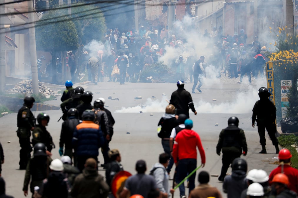 La bolivie plonge dans le chaos, evo morales se refugie au mexique