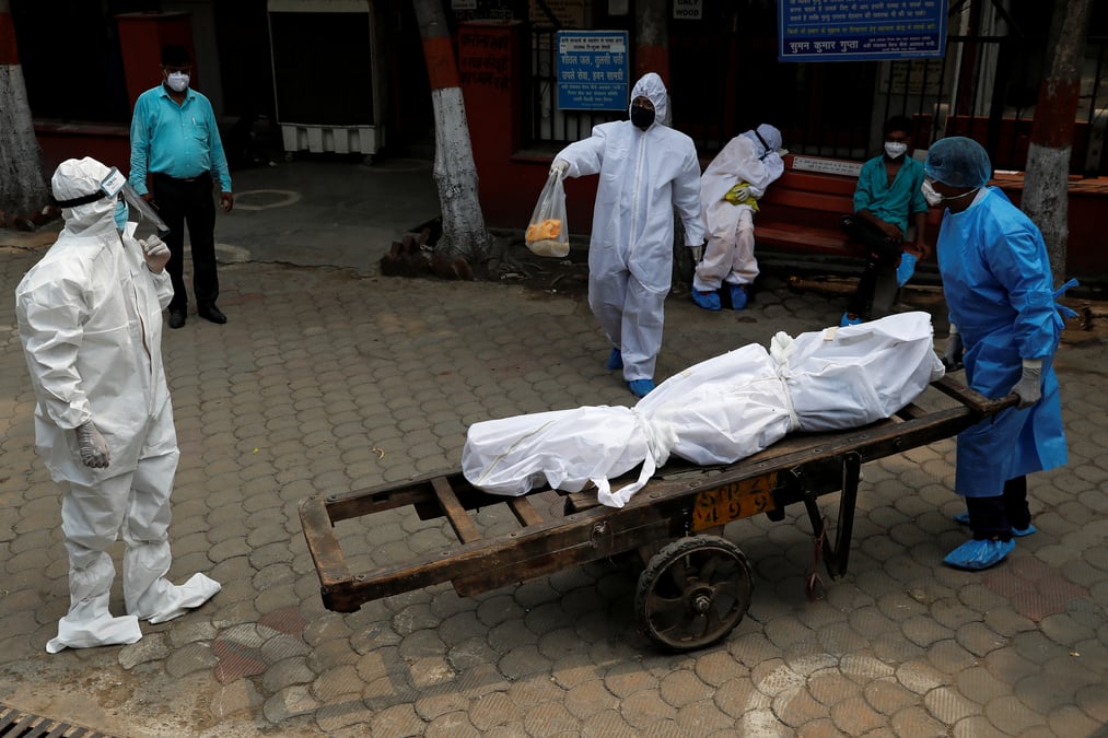 Coronavirus: le bilan en inde s'alourdit a plus de 20.000 deces