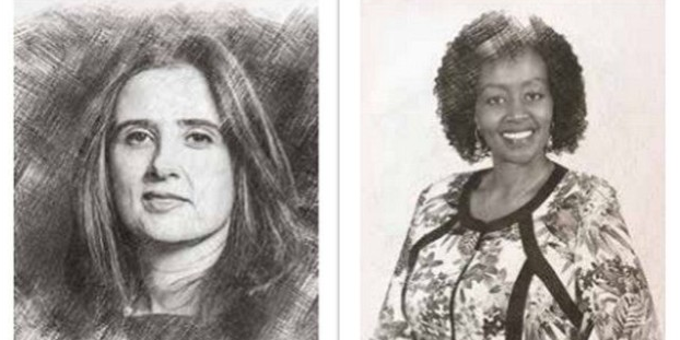 Lamia Tazi & Flora Mutahi