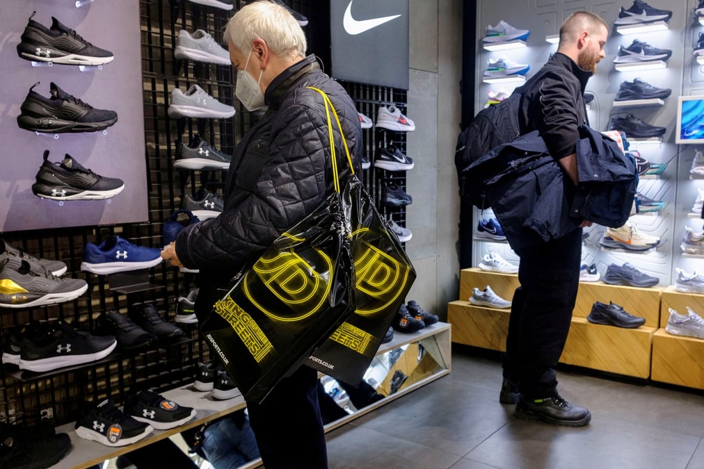 Un magasin jd sports a londres