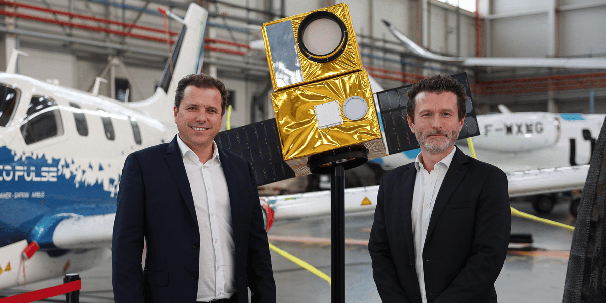 Les dirigeants de Sophia Engineering ont exposé le projet HYP4U lors du déplacement d'Emmanuel Macron à Toulouse en décembre dernier.