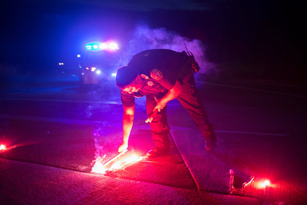 Explosions et fumee noire sur le site d'arkema au texas