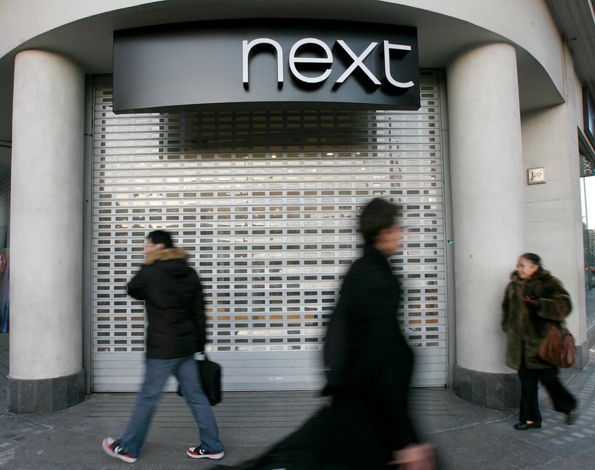 Grande-bretagne/habillement: next releve ses previsions annuelles