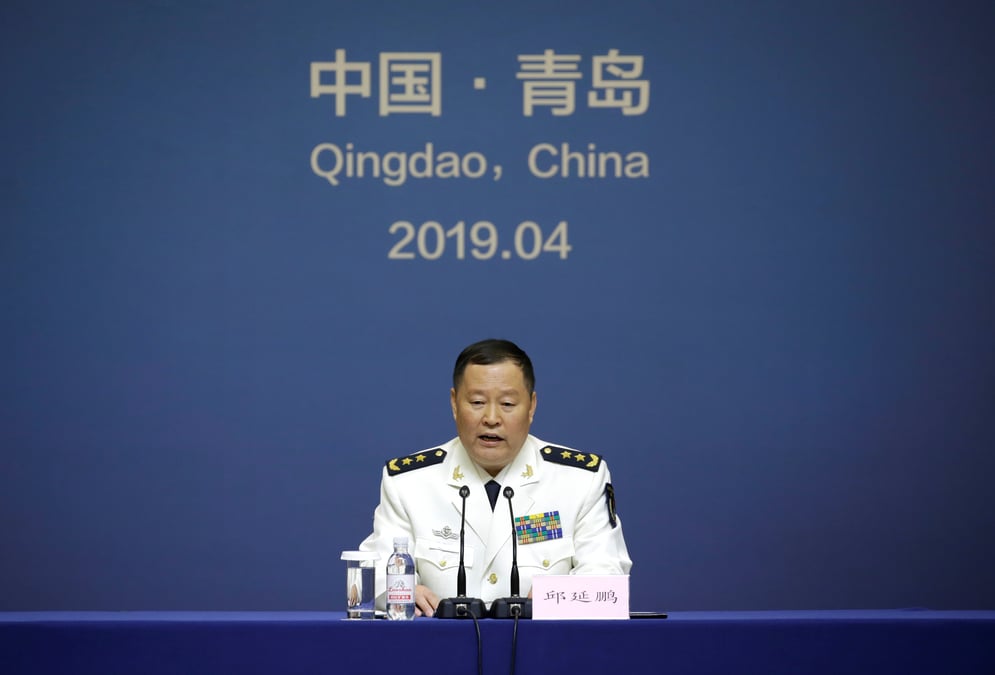 La marine chinoise en demonstration de force