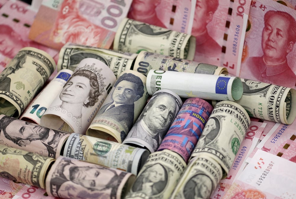 Des monnaies des principales economies mondiales