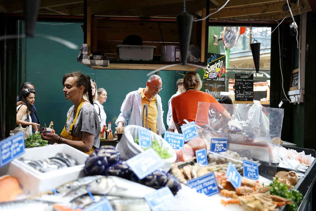 Le borough market de londres