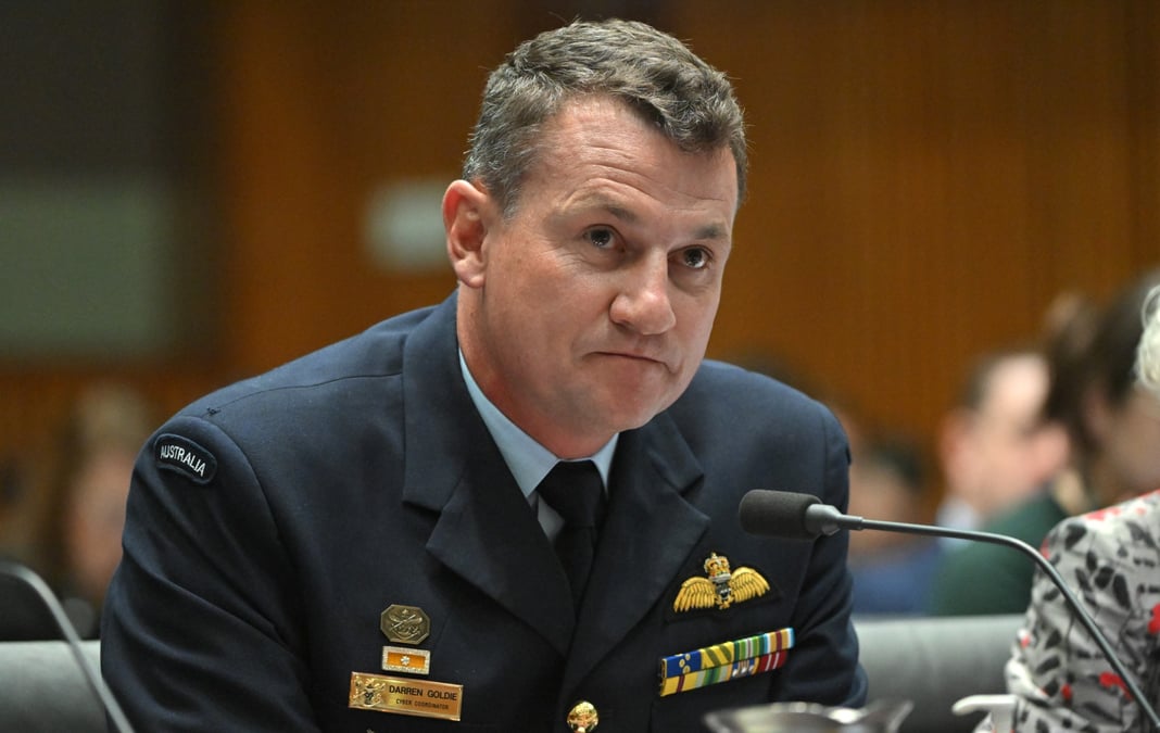 Le coordinateur national de la cybersécurité en Australie, Darren Goldie.