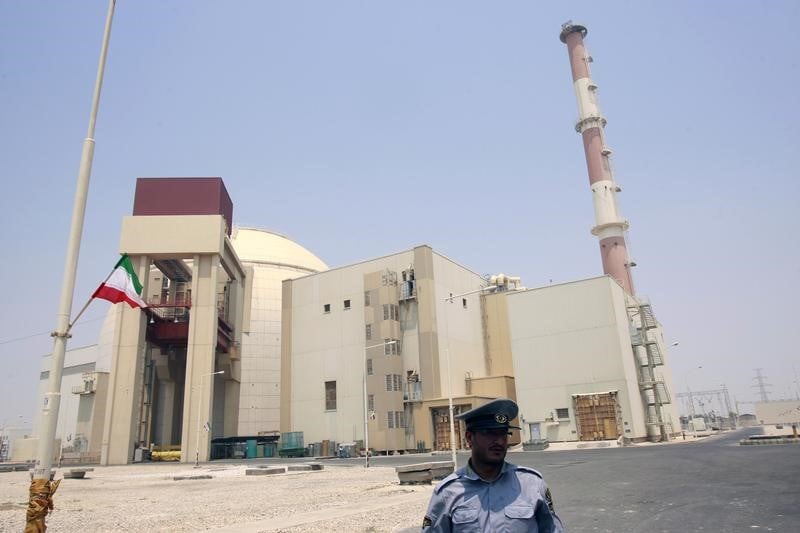 Une limite fixee par l'accord nucleaire legerement depassee