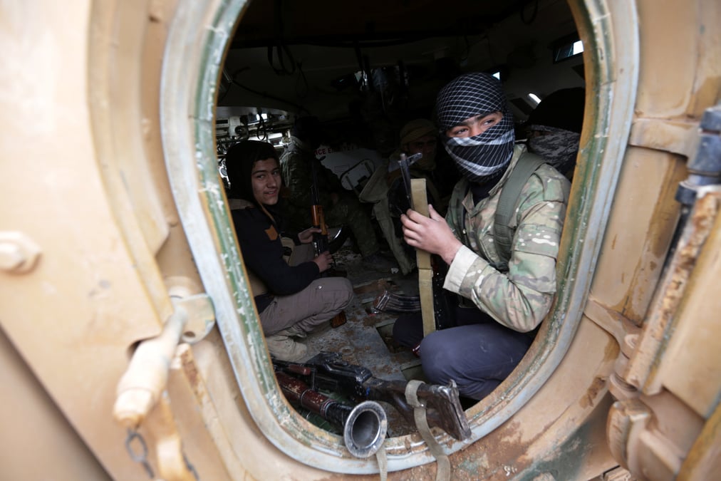 Operation russe et turque a al bab