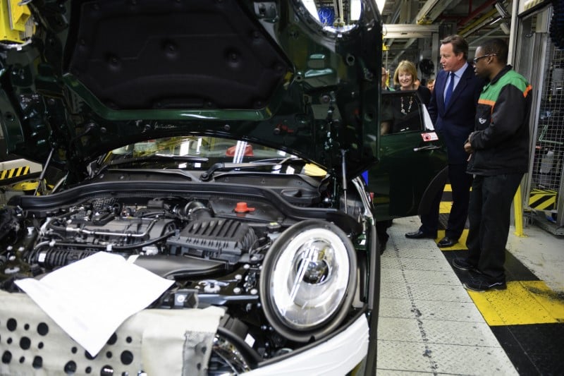 La production automobile britannique a atteint un pic de 17 ans