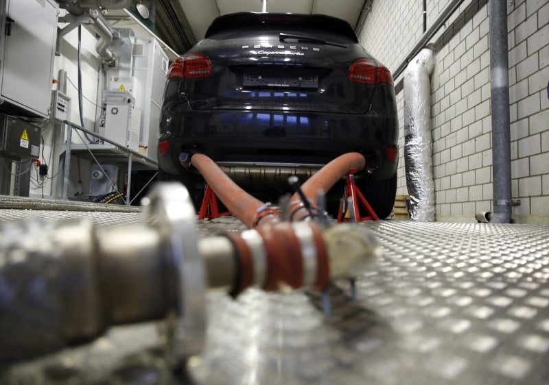 Les emissions d'un cayenne au-dela des seuils legaux