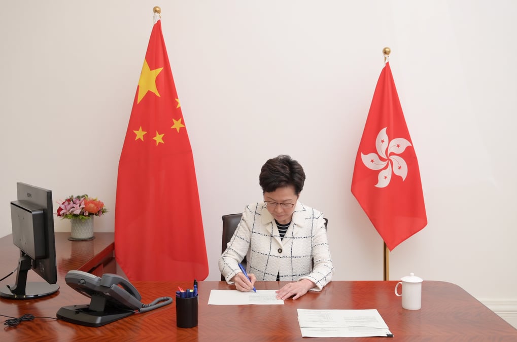 Hong kong: la nouvelle loi de securite est plutot moderee, dit lam