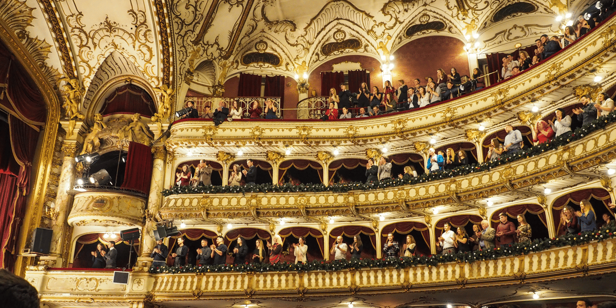 Illustration théâtre, salle de spectacle, comédie, culture