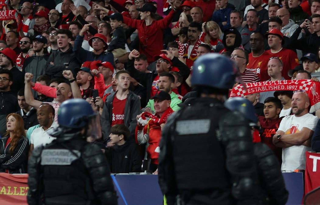 Incidents en marge de la finale de la ligue des champions, remportee par le real madrid