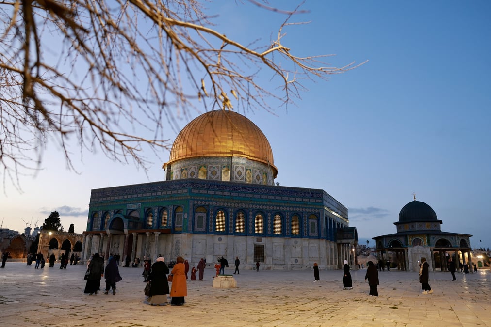La mosquee al-aqsa a jerusalem