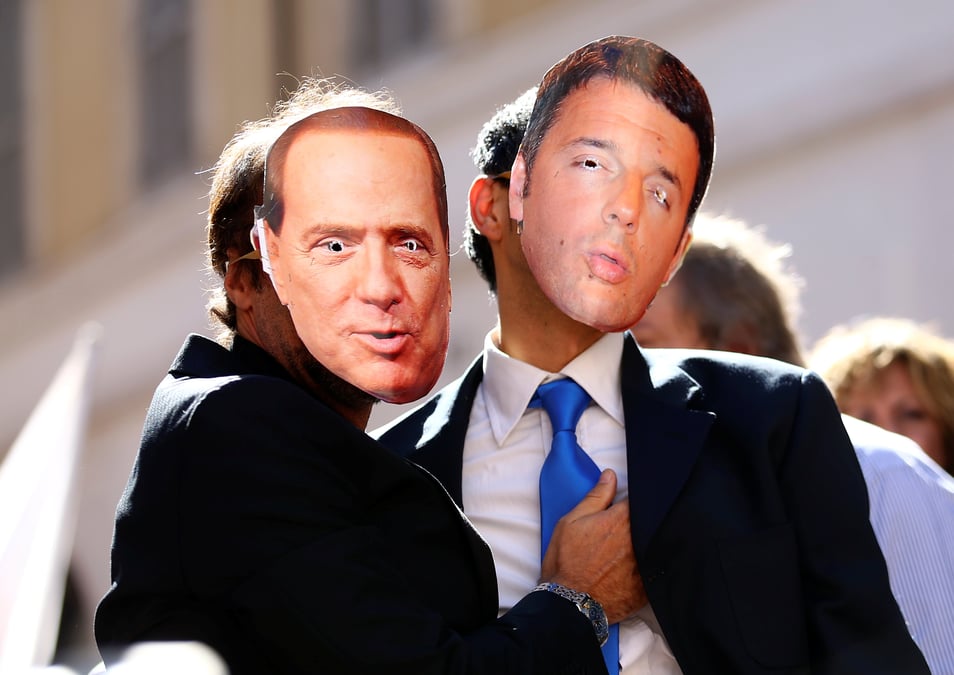 Manifestation du m5s a rome contre la loi electorale