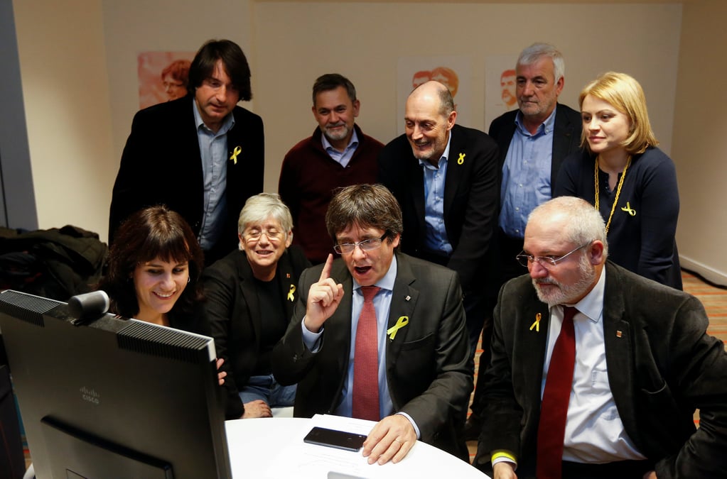 Puigdemont bien place pour redevenir president de la catalogne