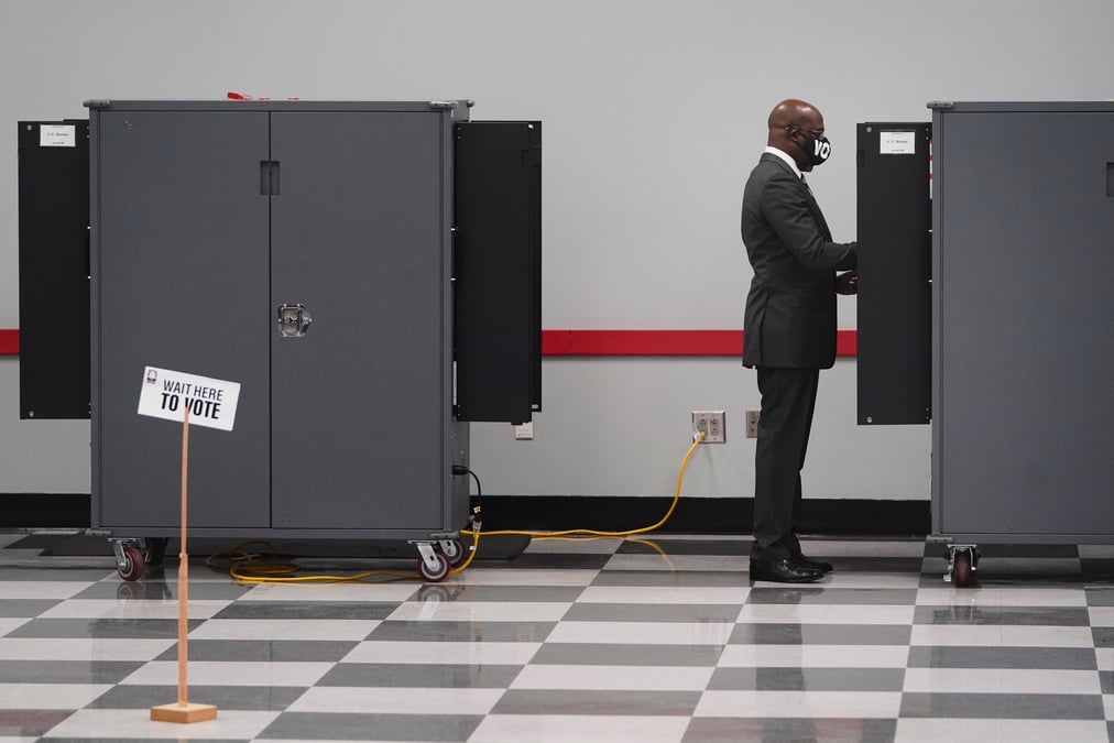 Pres de 3 millions d'electeurs de georgie ont deja vote pour les senatoriales