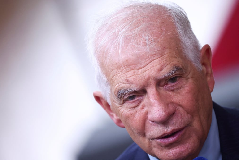 Le chef de la diplomatie de l'union europeenne josep borrell