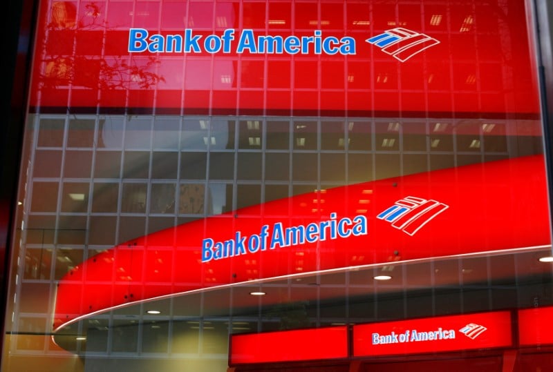 Bank of america a suivre a wall street