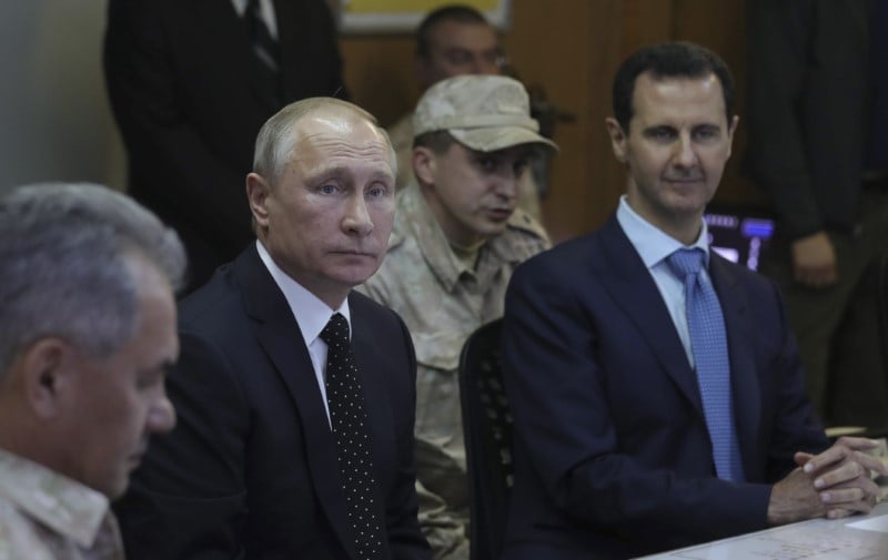 Poutine promet a assad de defendre la souverainete de la syrie