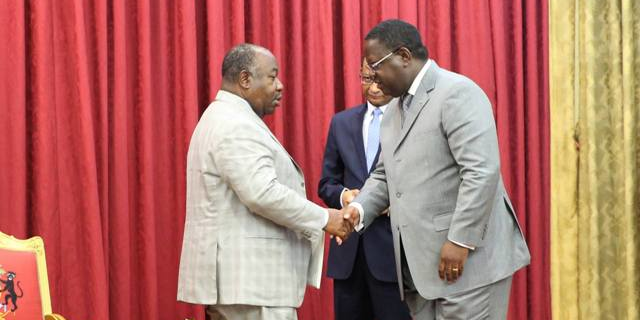 Emmanuel Issoze Ngondet Ali Bongo Gabon