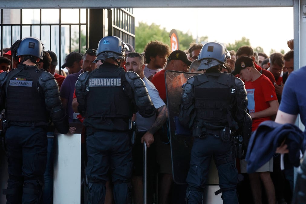 Des incidents en marge de la finale de la ligue des champions ont donne lieu a 68 interpellations