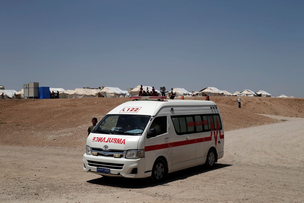 Intoxication alimentaire dans un camp irakien