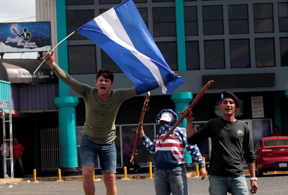 Une reforme retiree au nicaragua apres de violentes manifestations