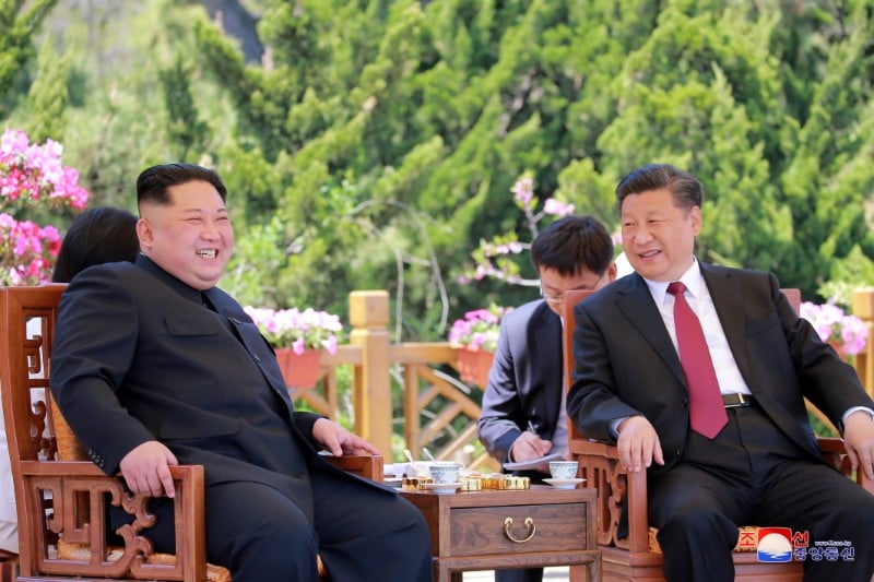 La coree du nord et la chine ont evoque un "nouvel avenir"