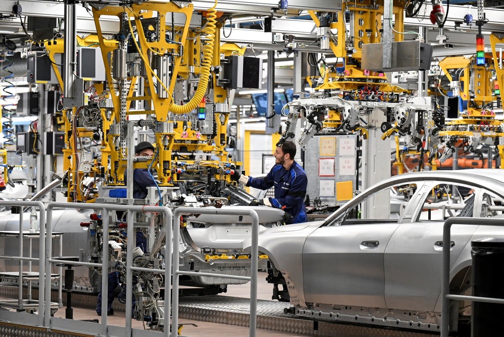 Selon la dernière étude de l'Office de statistique allemand Destatis, au mois d'octobre, la production allemande a baissé de 0,4%.