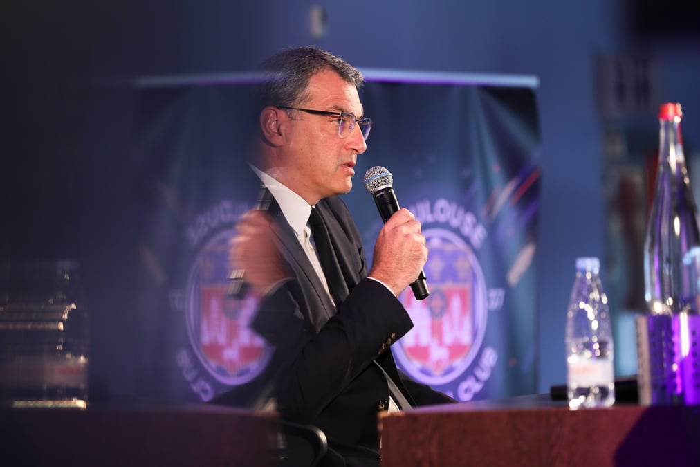 Damien Comolli, le président du Toulouse Football Club, veut trouver de nouvelles sources de revenus autour du stade notamment.