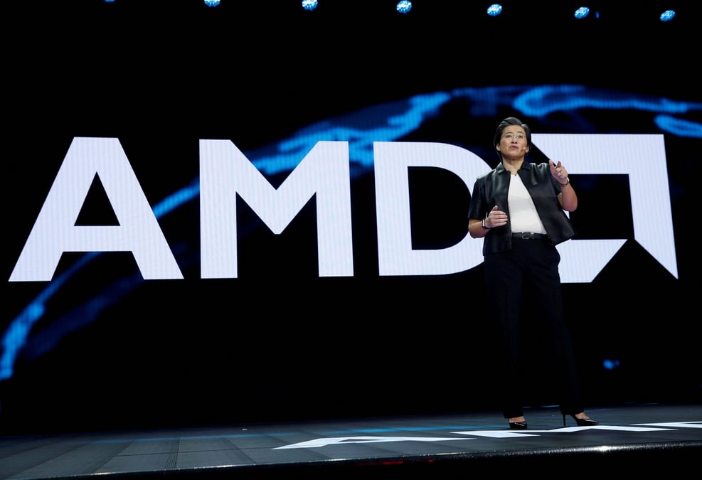 Lisa su, presidente et directrice generale d'amd, prononce un discours liminaire lors du ces 2019 a las vegas