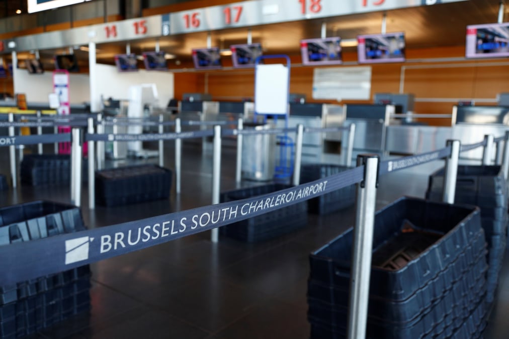 L'aeroport de charleroi bruxelles-sud