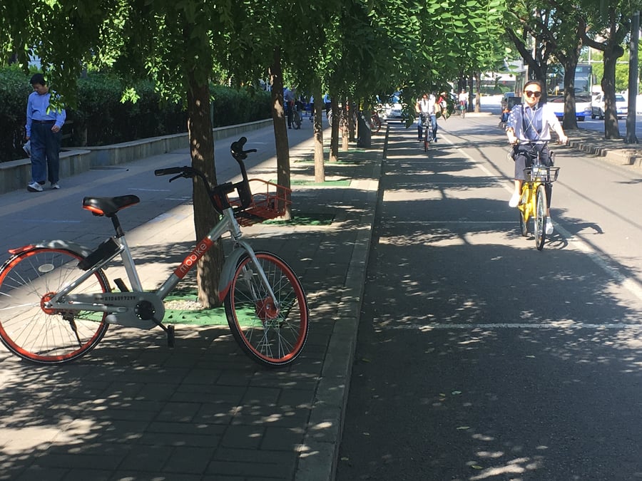 Vélos partagés Chine Pékin VLS
