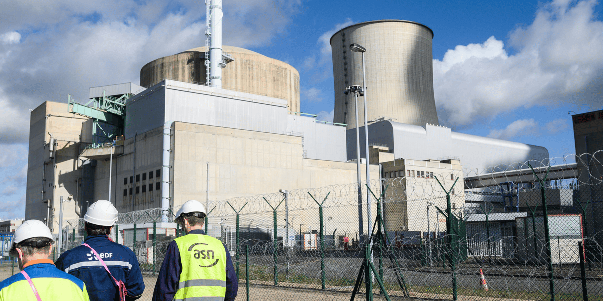 Centrale nucléaire de Civaux en octobre 2021