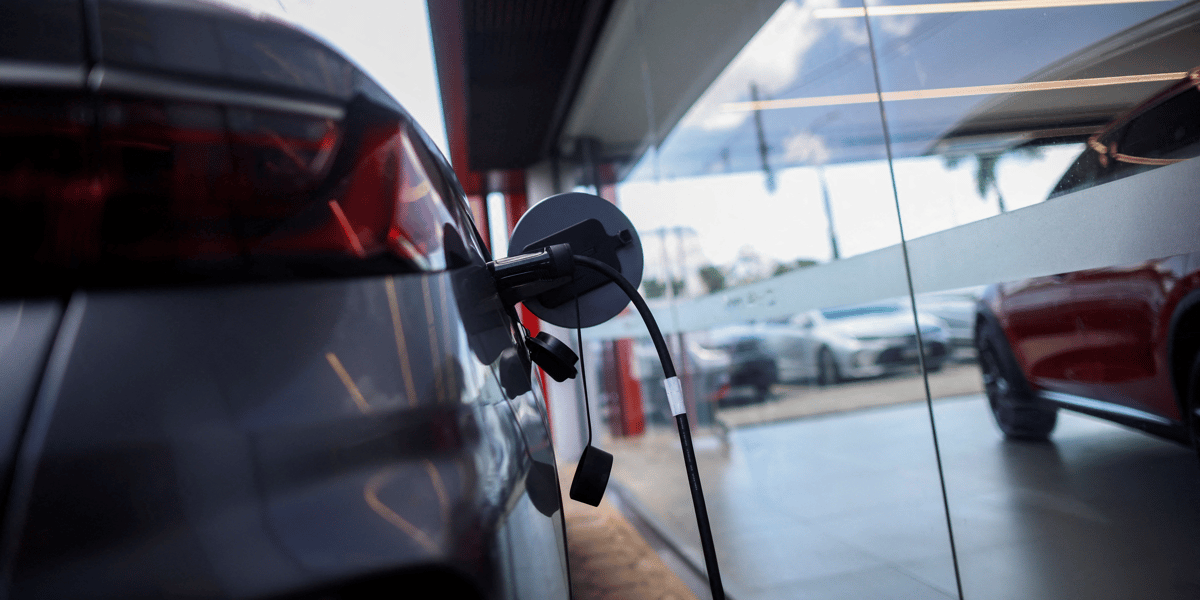 Un concessionnaire de vehicules electriques byd