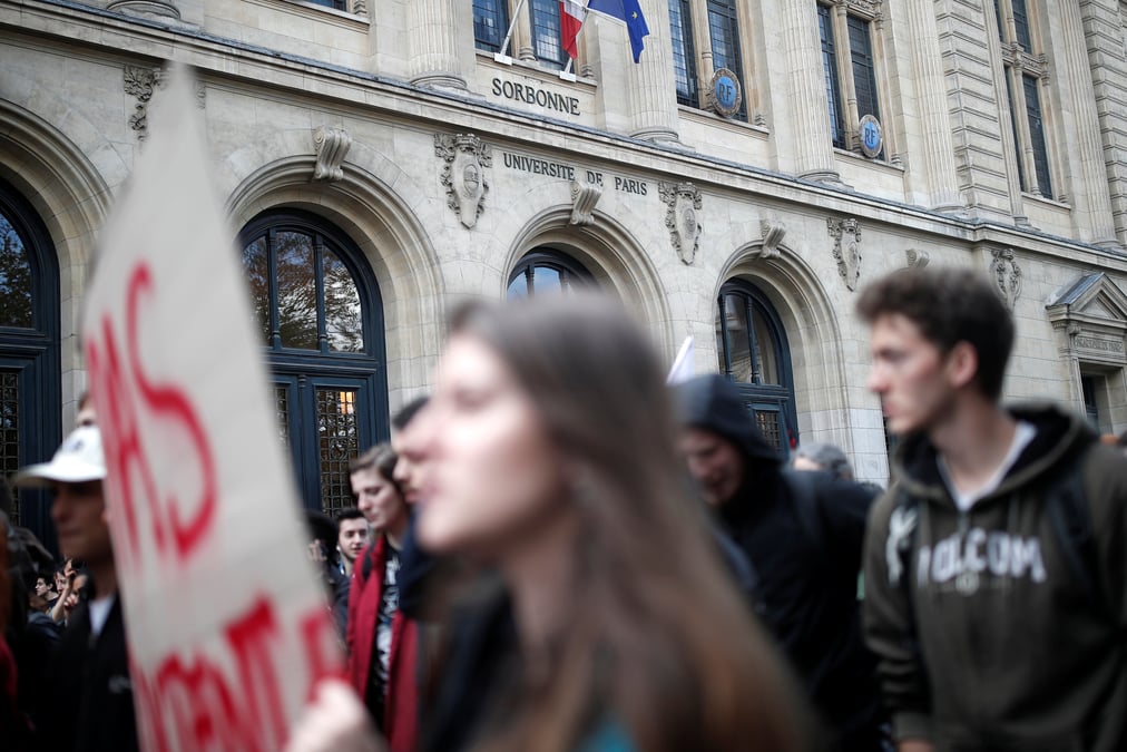 Le president de l'universite paris i demande l'evacuation de tolbiac