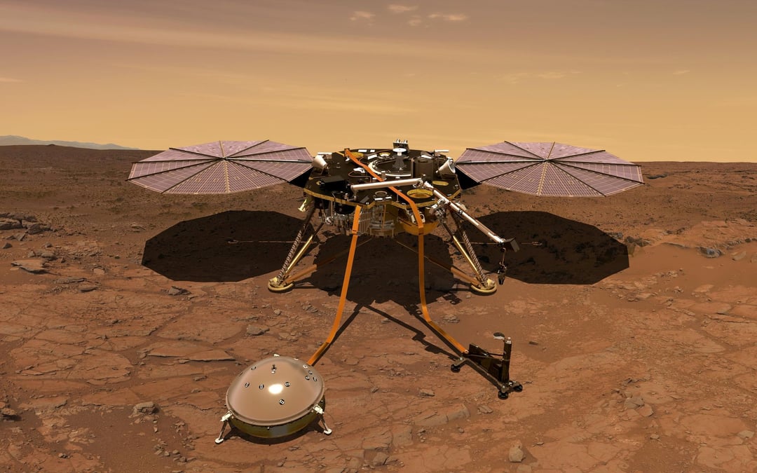 Lancement imminent d'un atterrisseur qui va explorer l'interieur de mars