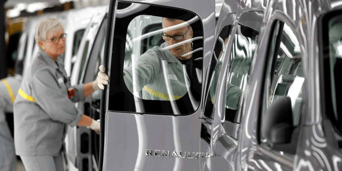 Usine Renault à Maubeuge / Renault Kangoo